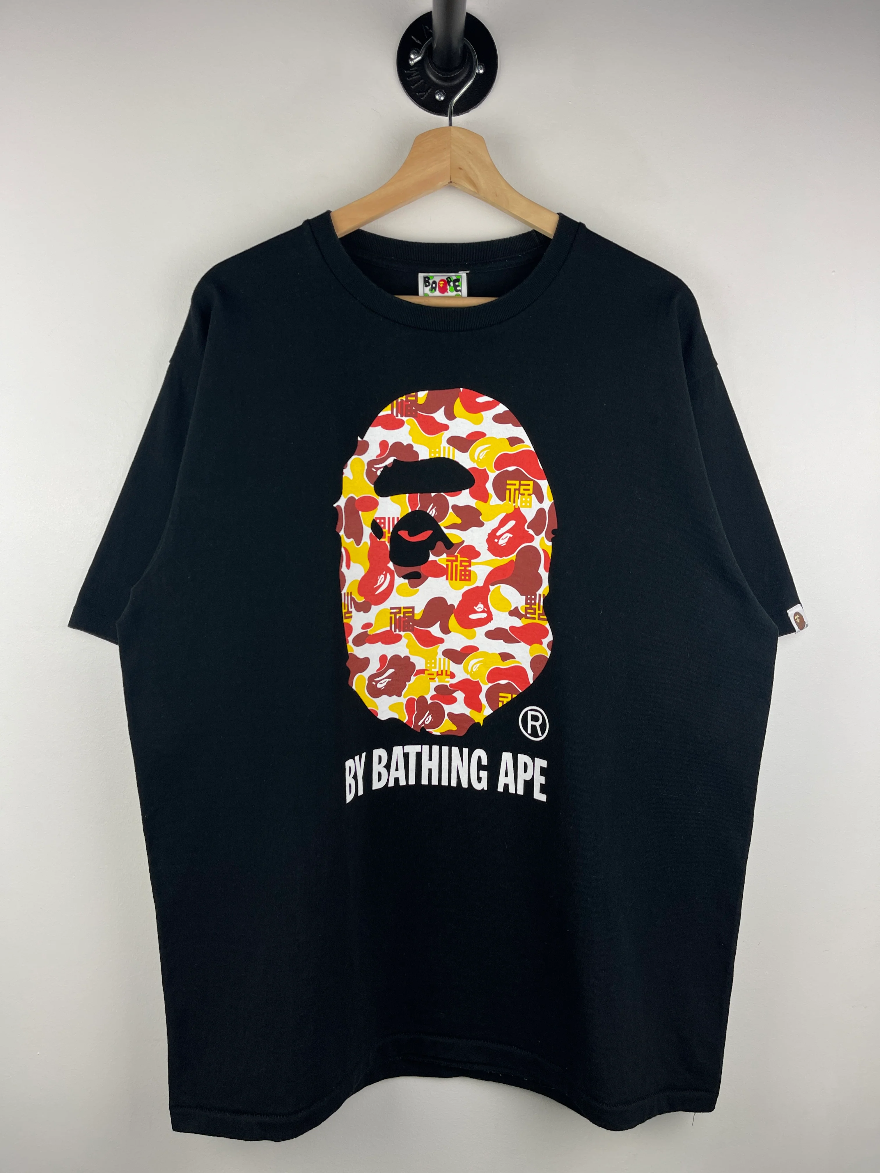 Bape Ape Head Beijing Black Tee