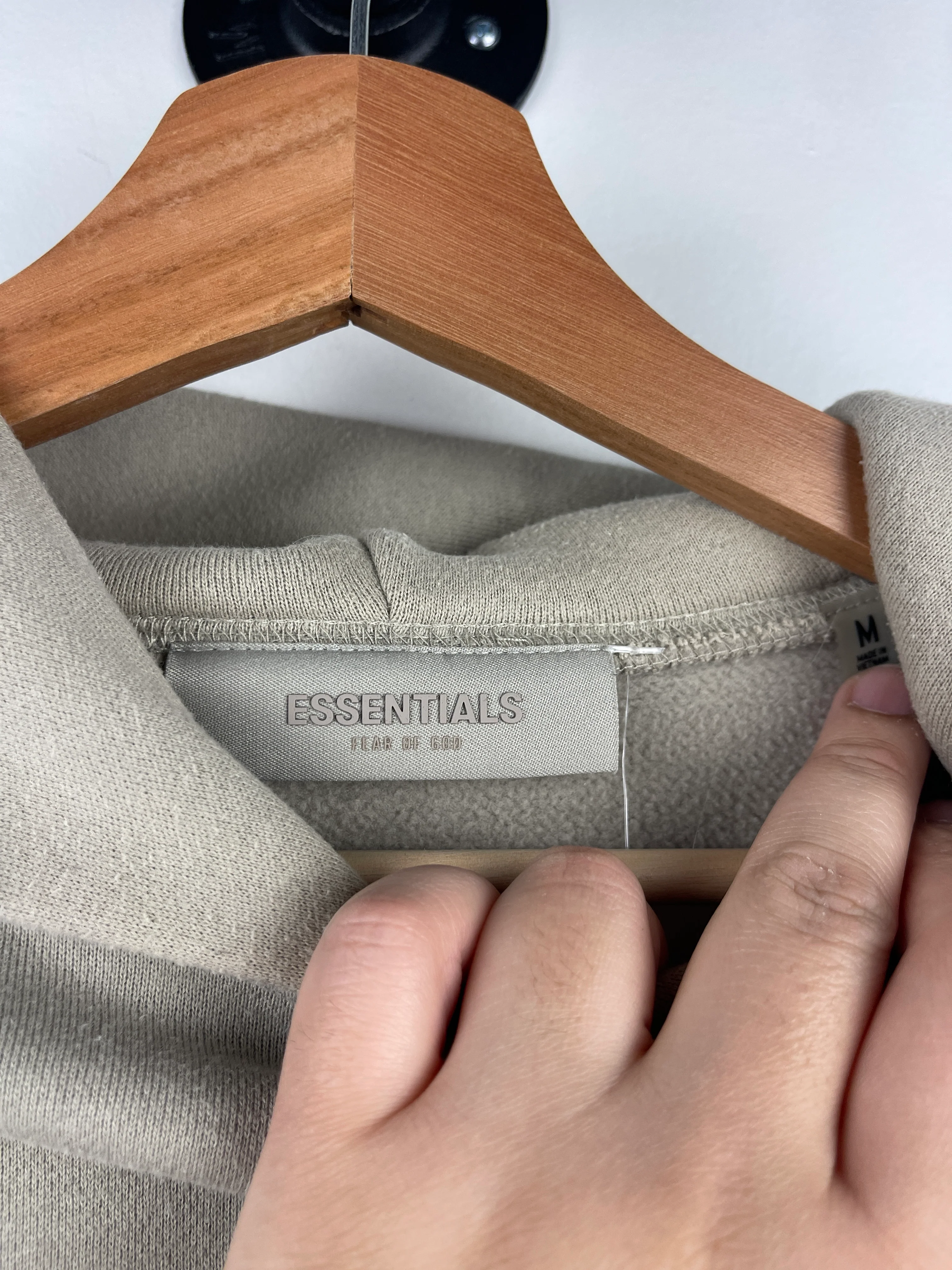 Fear Of God Essentials Seafoam Relaxed Hoodie - Image 7