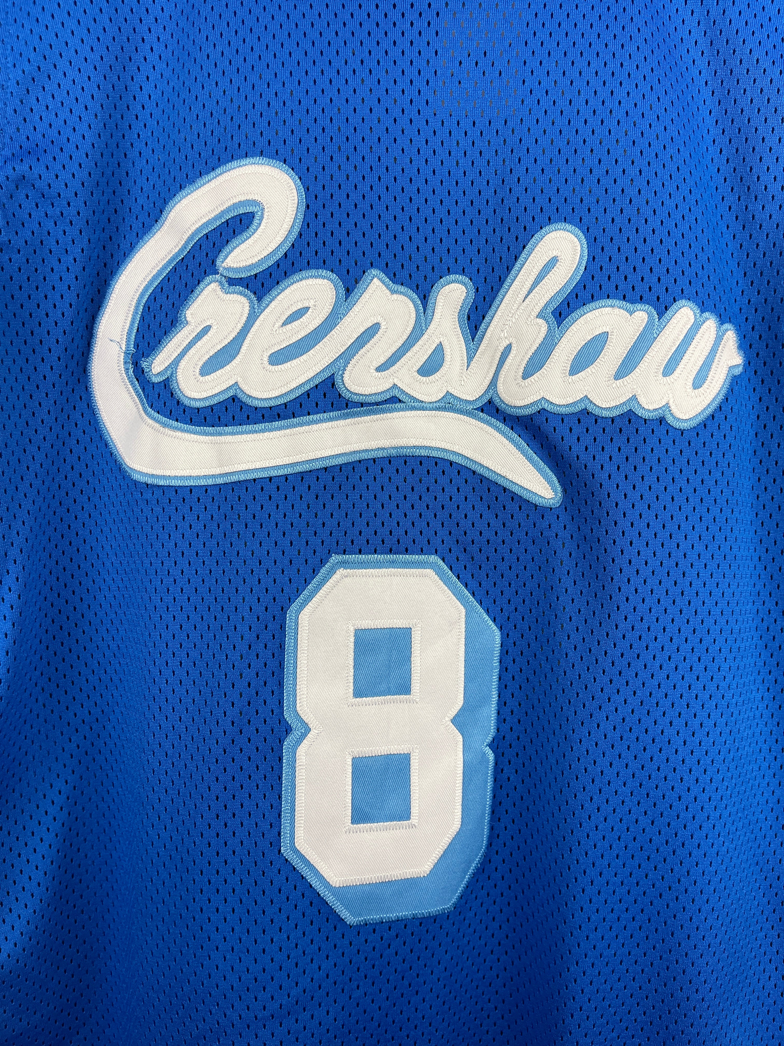 Headgear Classics NBA Los Angeles Lakers Crenshaw Kobe Bryant Blue Basketball Jersey - Image 3