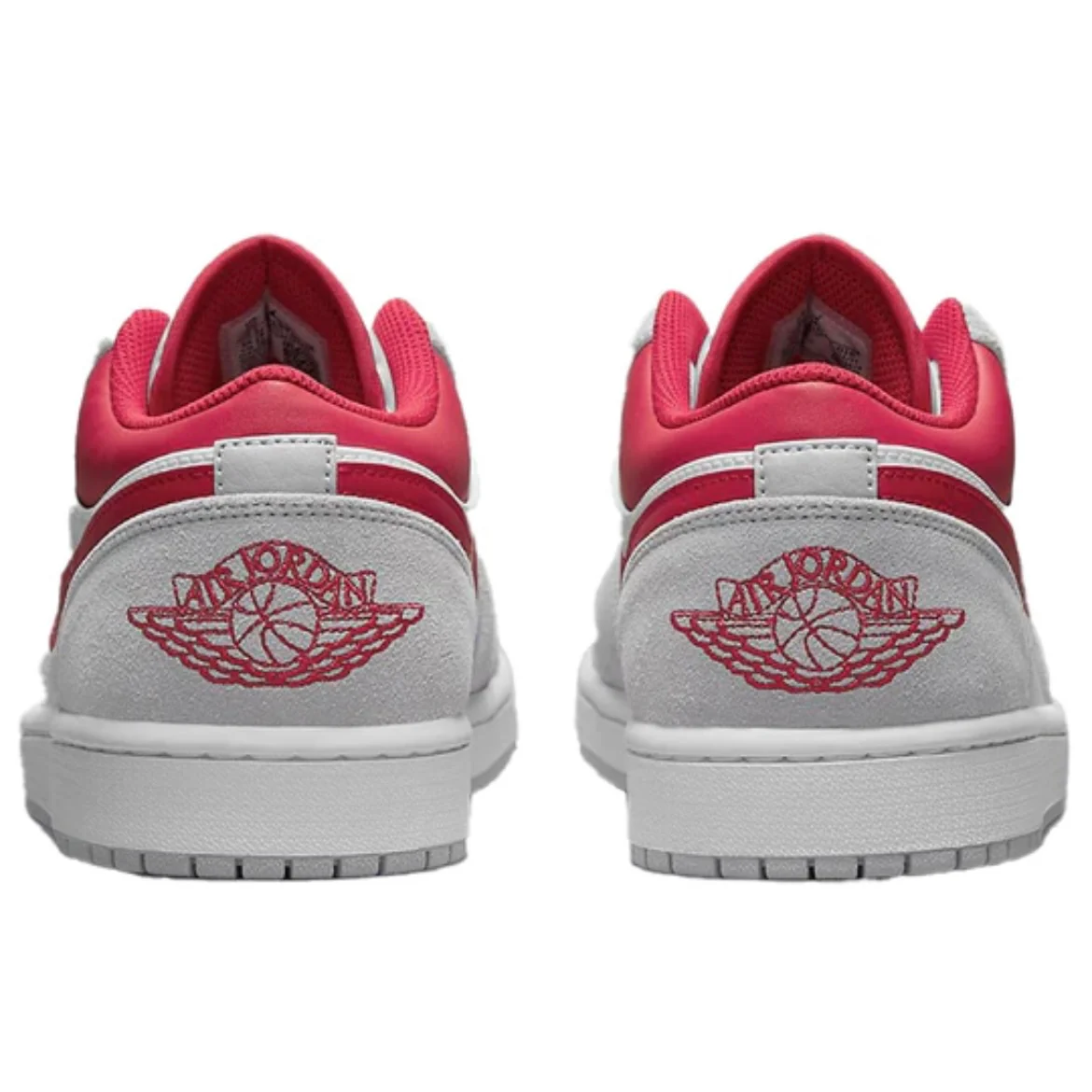 Jordan 1 Low Smoke Grey Gym Red - Image 4