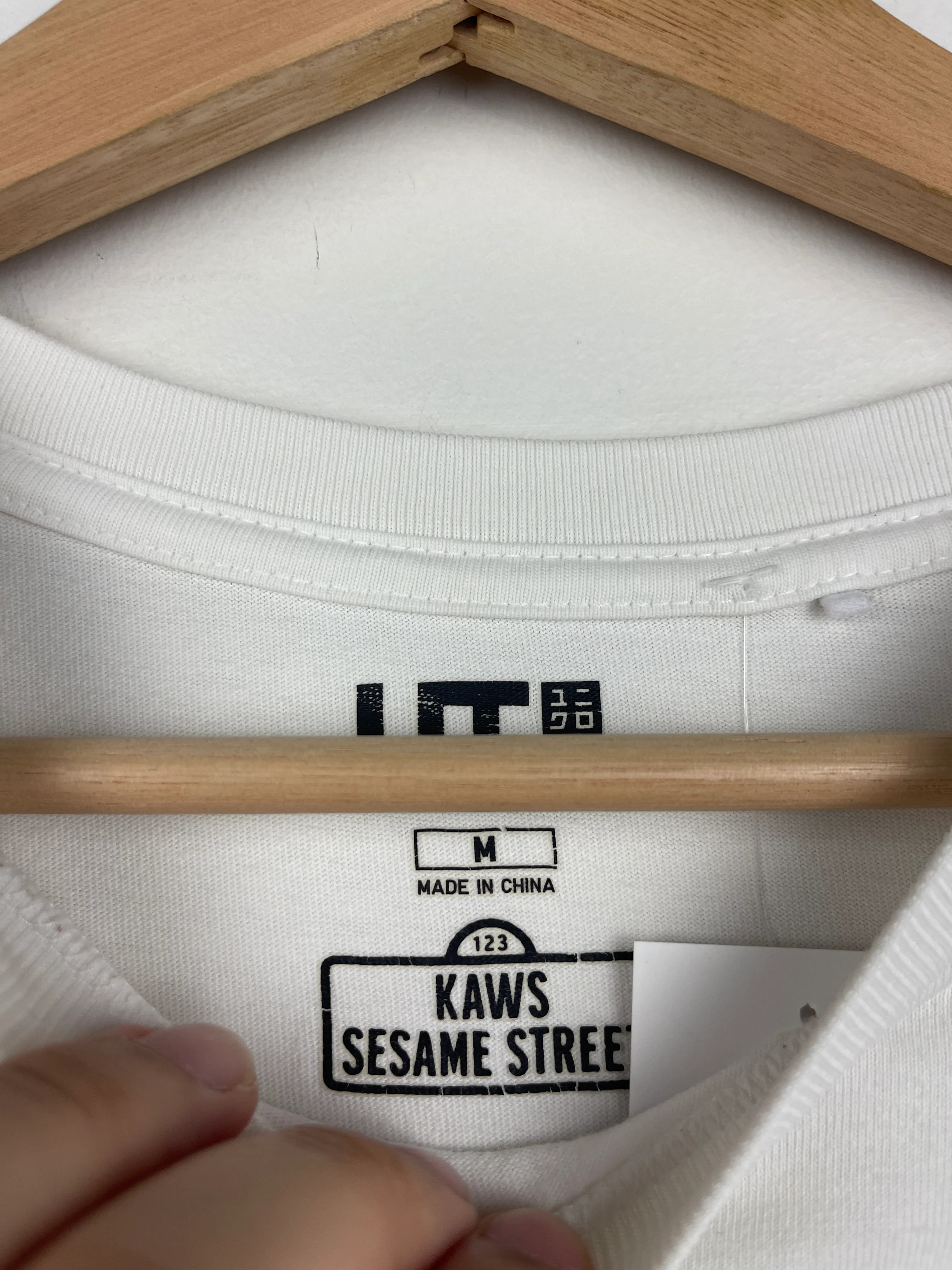 Kaws Sesame Street Group White Tee - Image 8