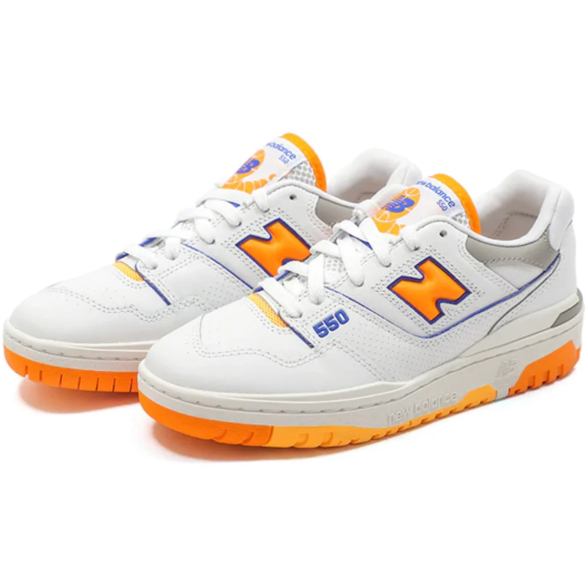 New Balance 550 Vibrant Orange - Image 3