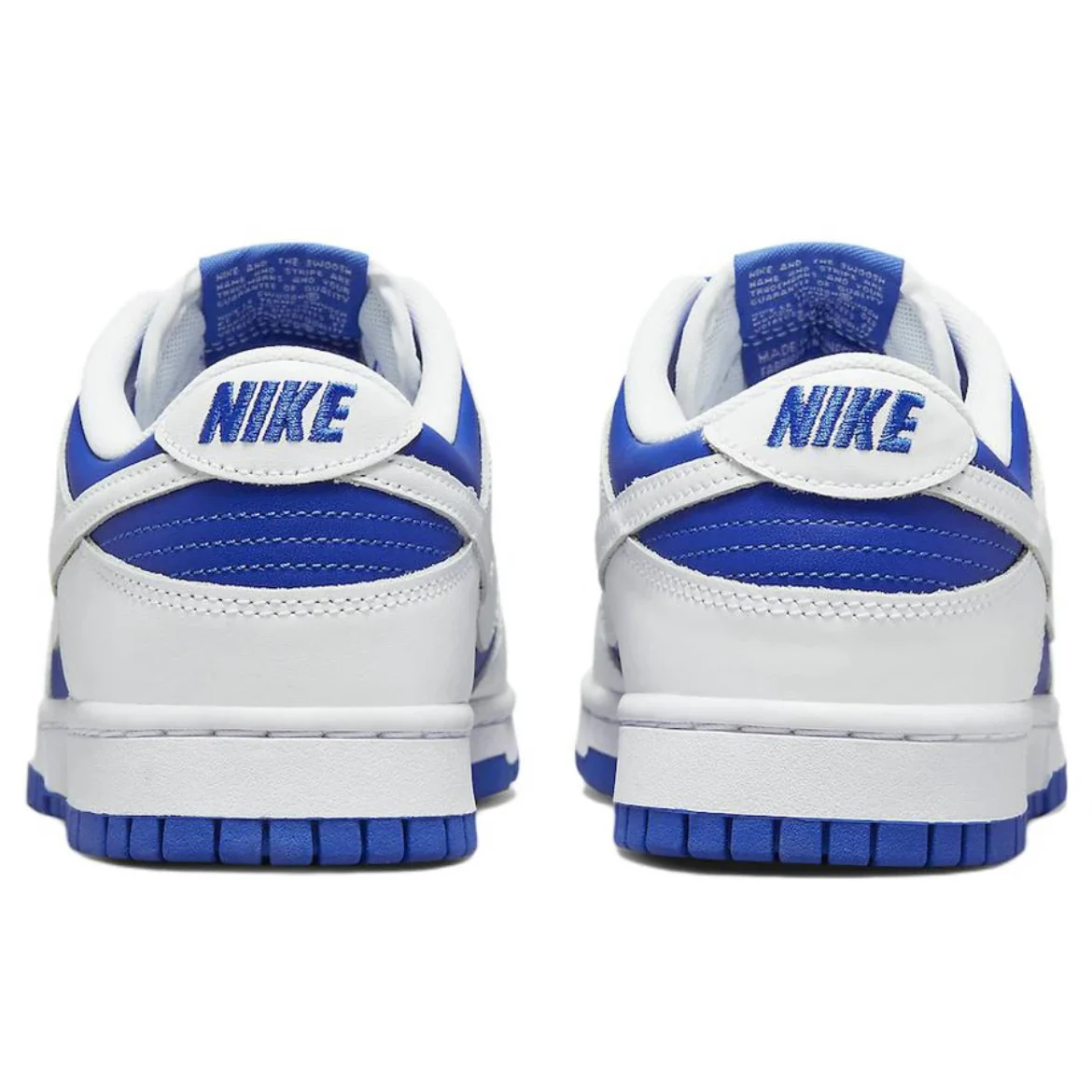 Nike Dunk Low Racer Blue White - Image 5