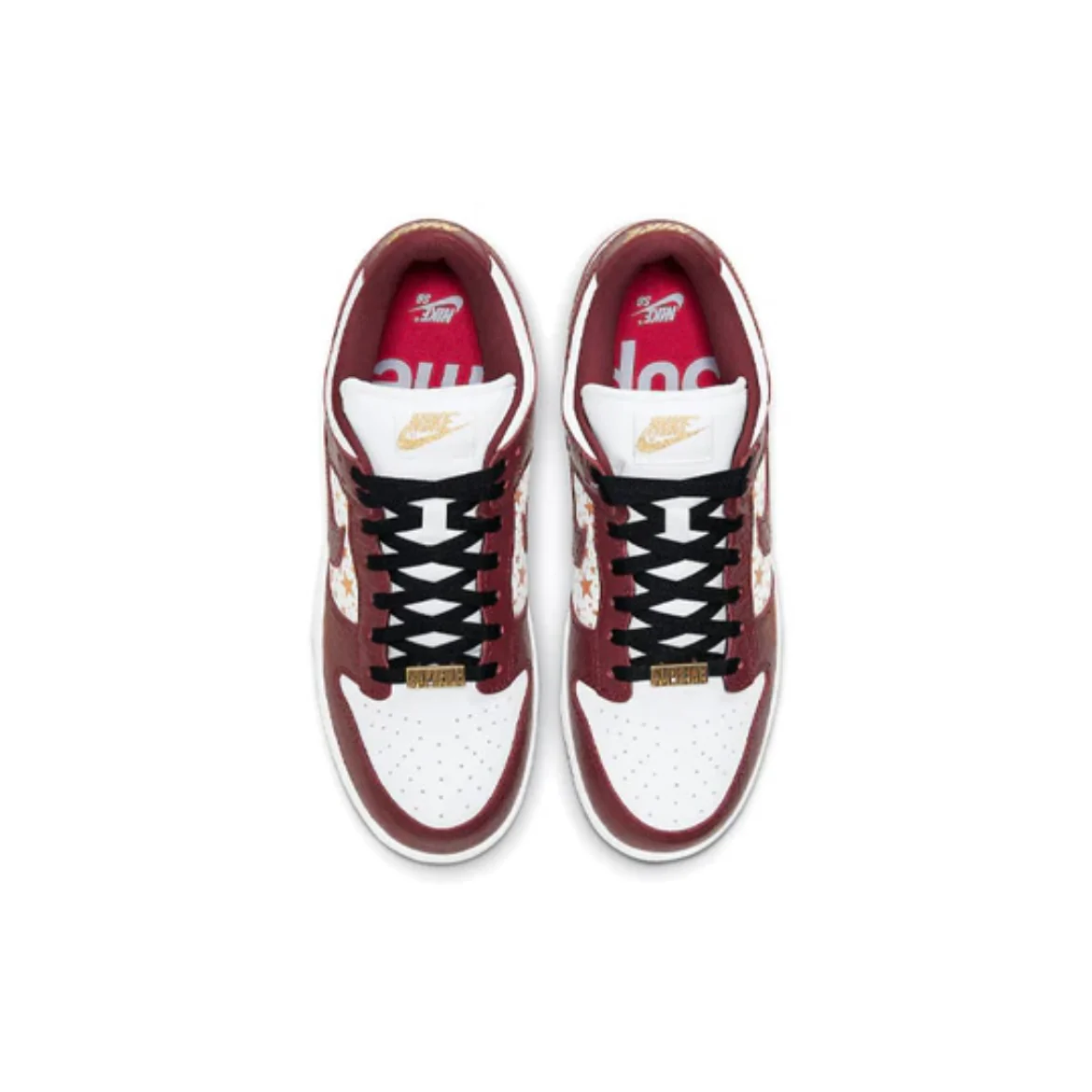 Nike x Supreme SB Dunk Low Stars Barkroot Brown - Image 5