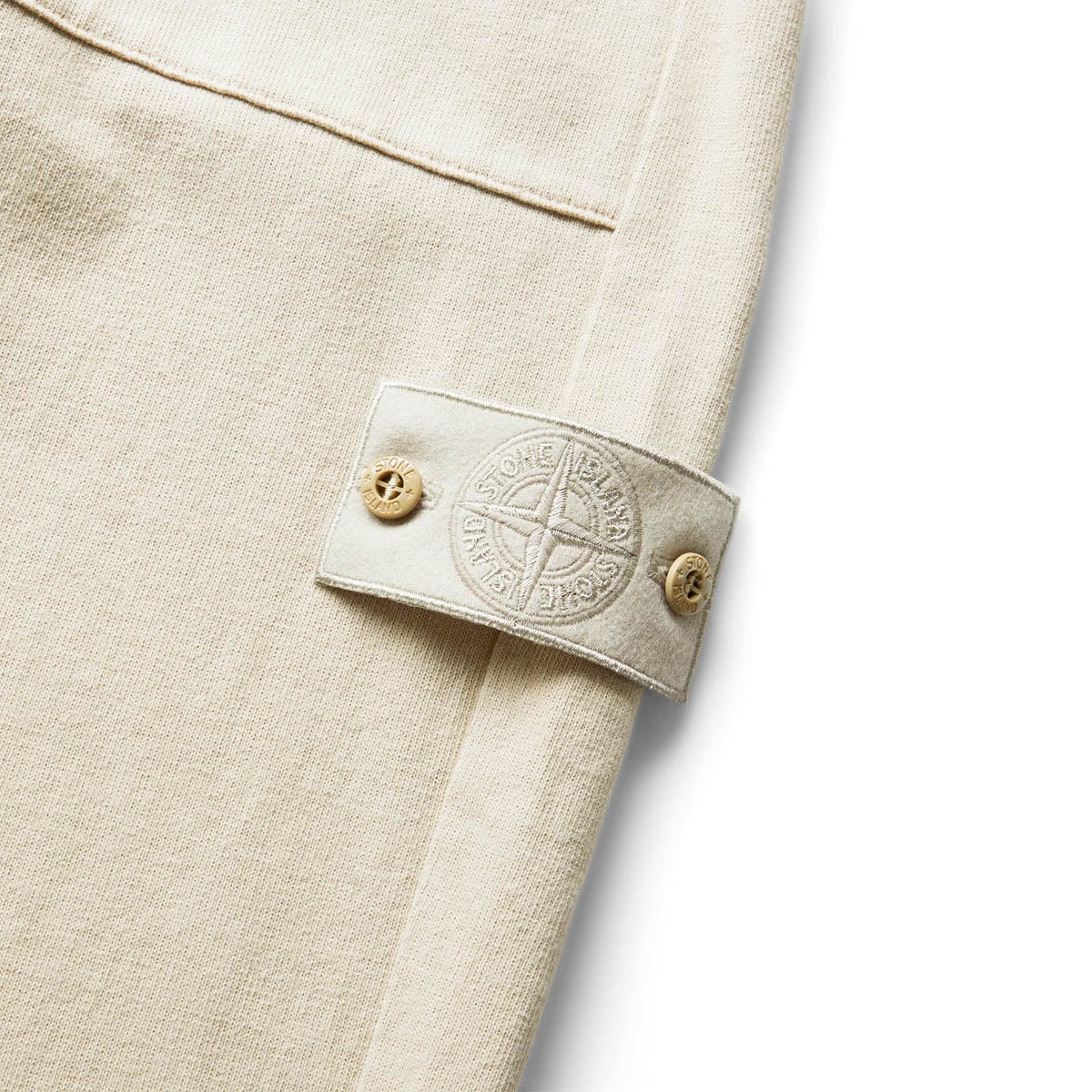 Stone Island Ghost Project Tan Sweatpants - Image 3