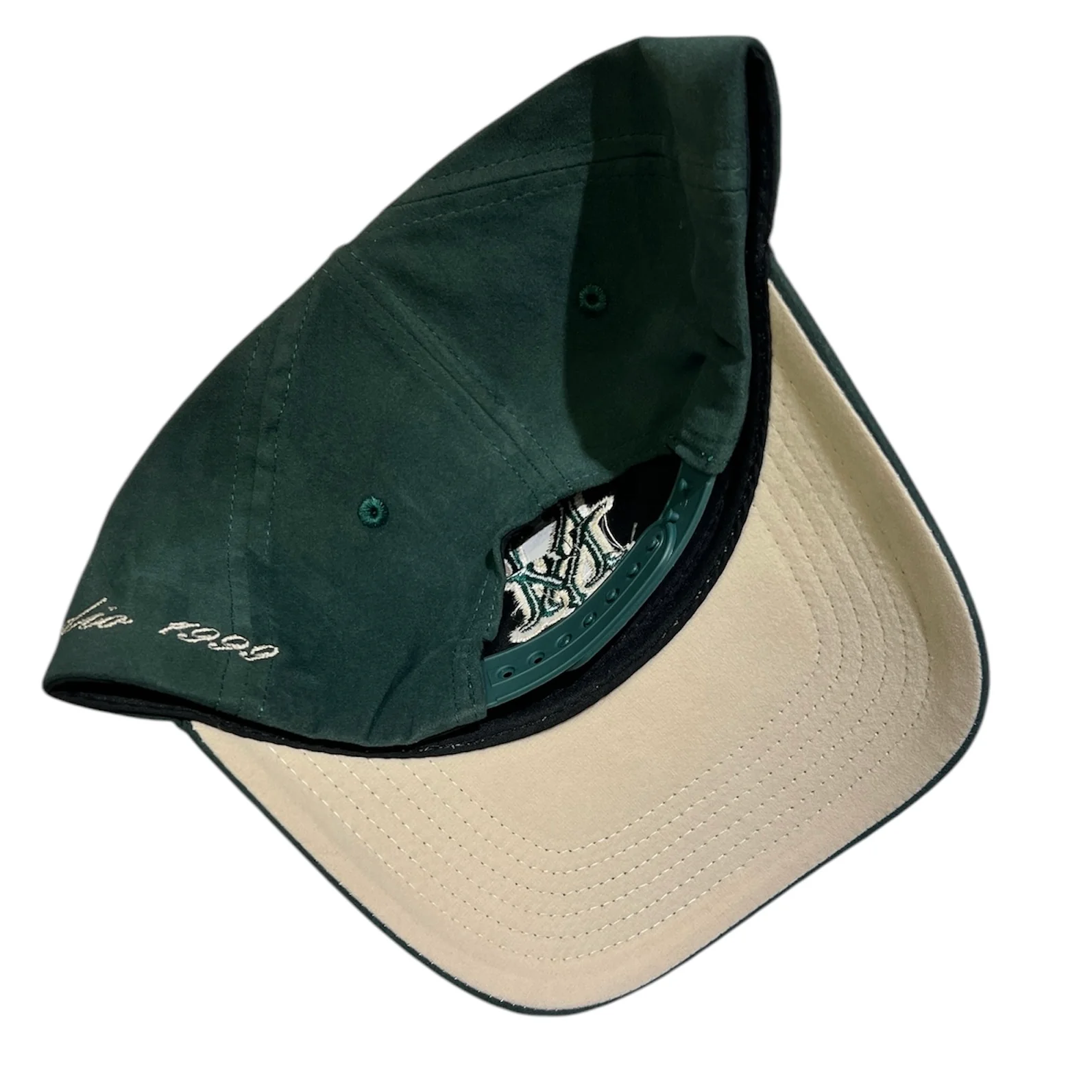 Studio 1999 NY Mets Green Suede Snapback Hat - Image 4