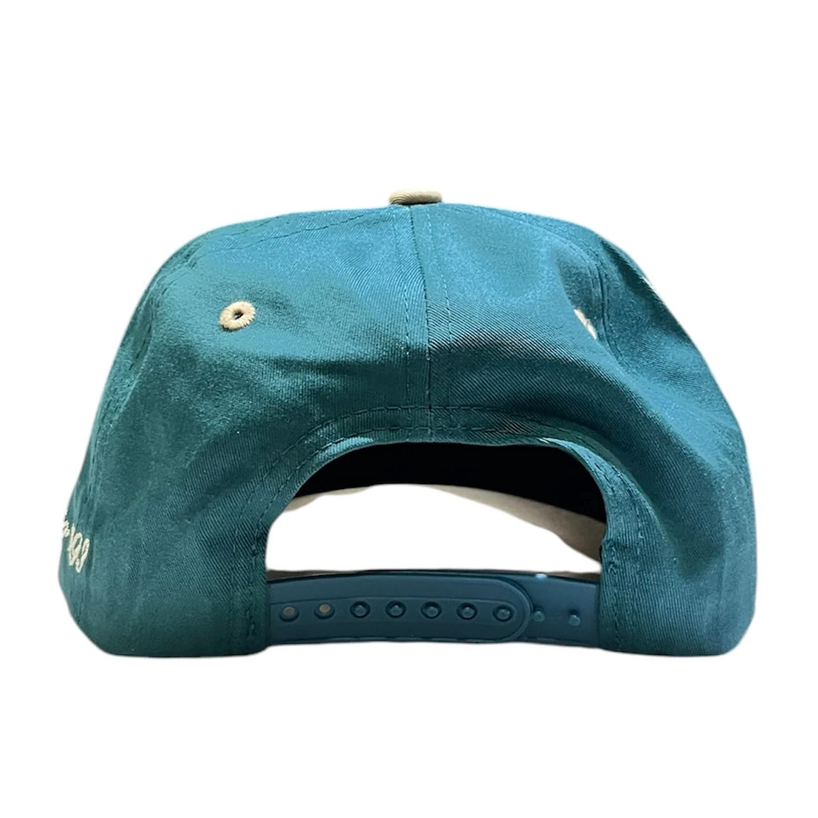 Studio 1999 LA Green & Cream Snapback Hat - Image 3