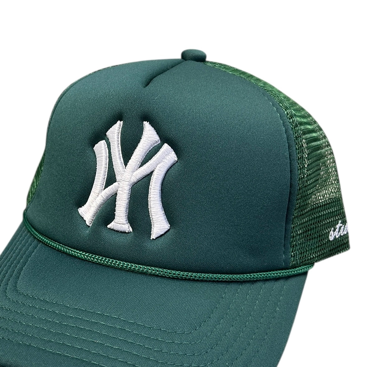 Studio 1999 NY Green Trucker Hat - Image 2
