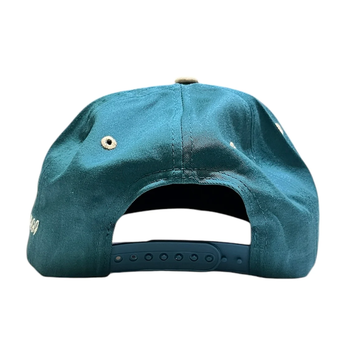 Studio 1999 NY Mets Green & Cream Snapback Hat - Image 3