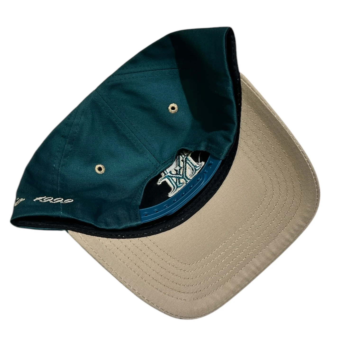 Studio 1999 NY Mets Green & Cream Snapback Hat - Image 4
