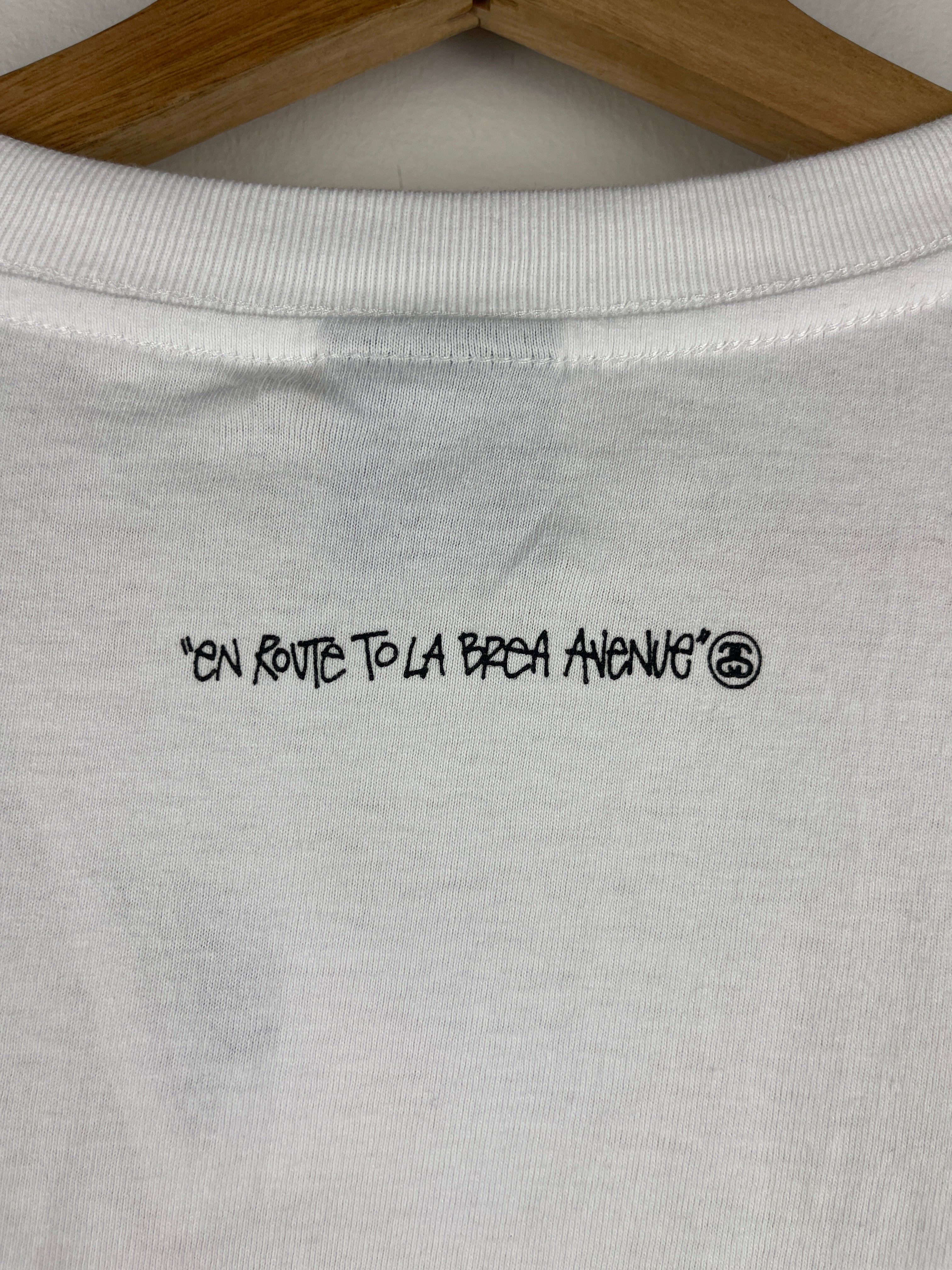 Stussy SS Highway White Tee - Image 4