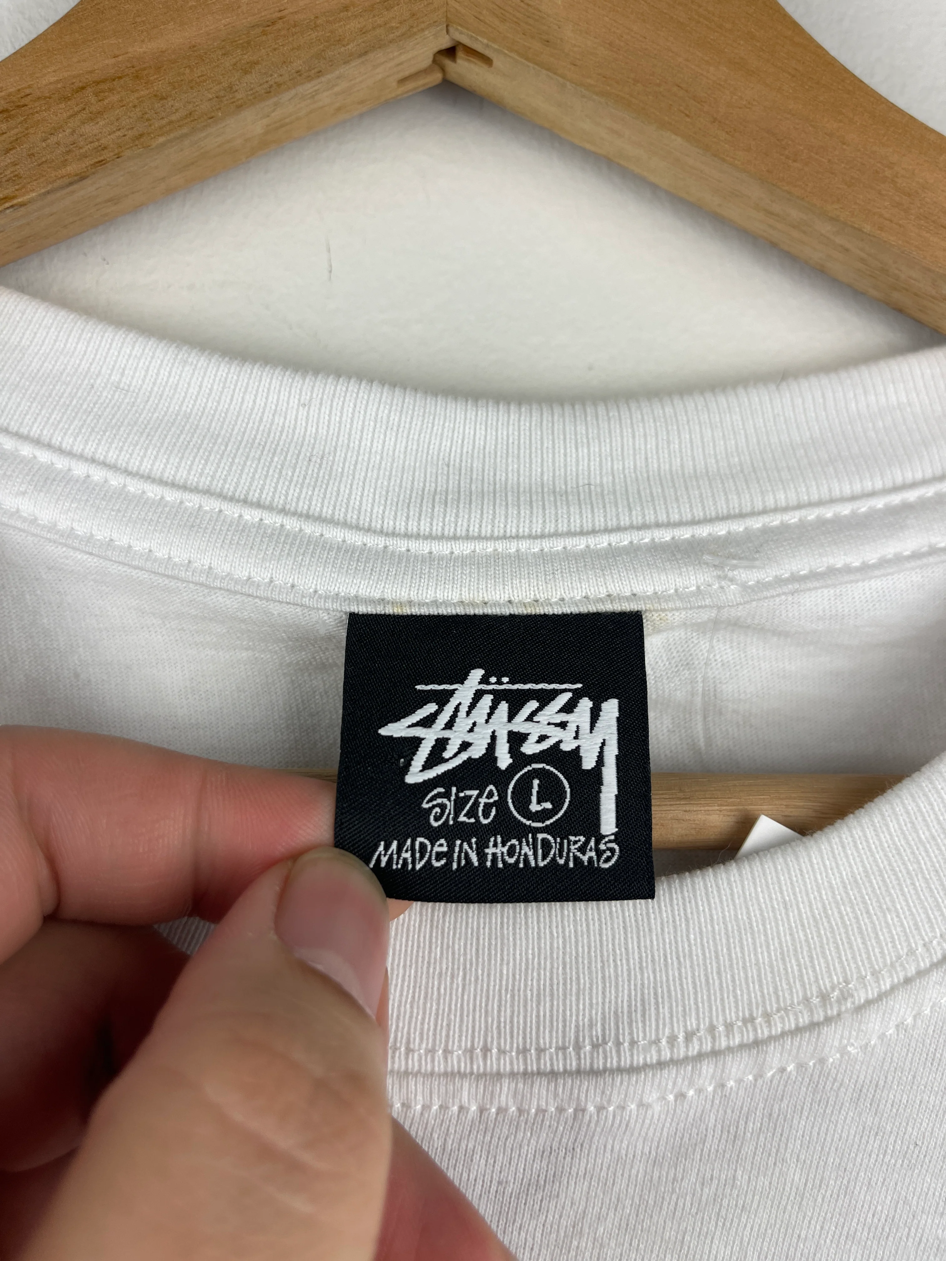 Stussy SS Highway White Tee - Image 7