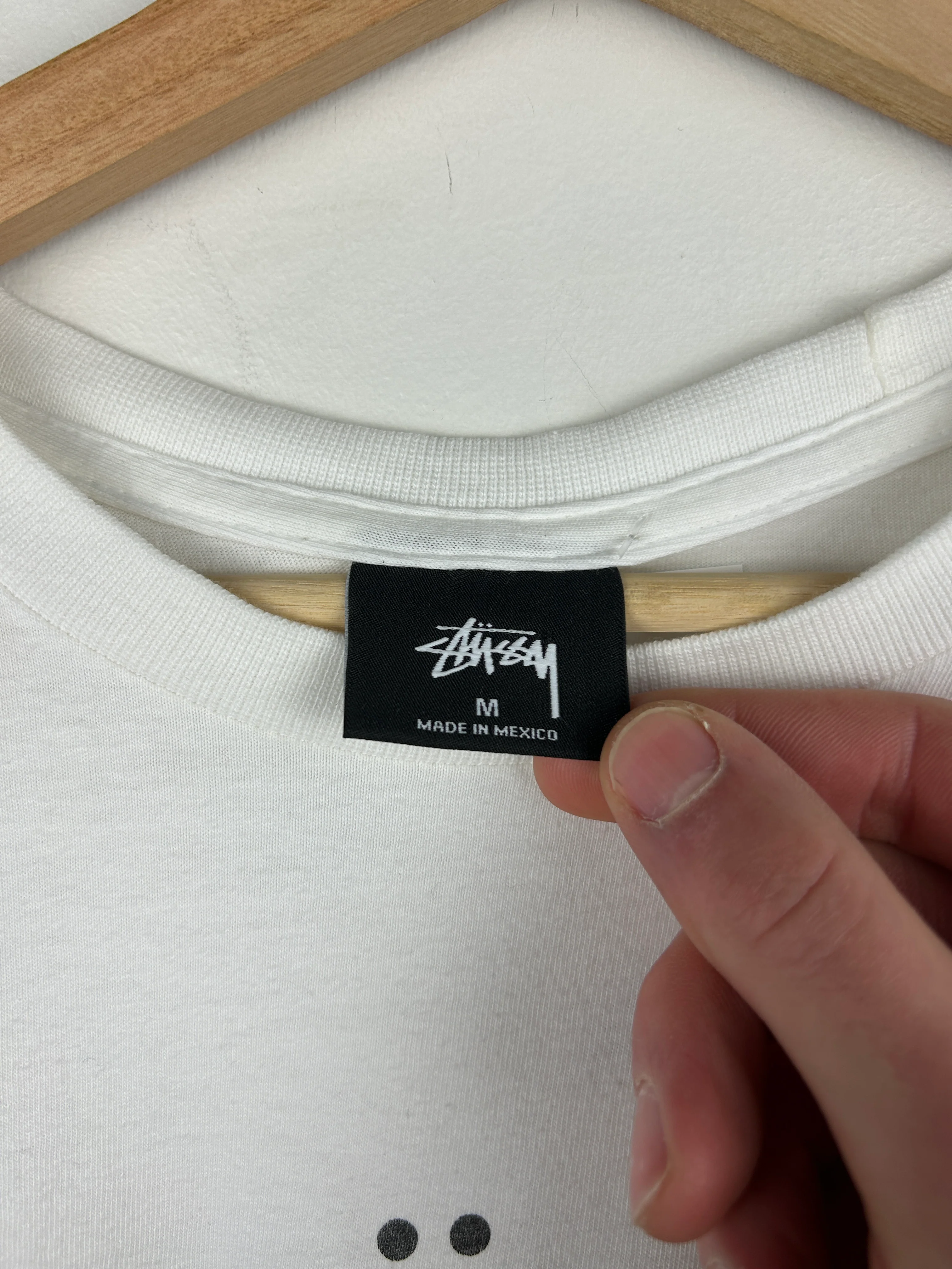 Stussy Worldwide White Tee - Image 4