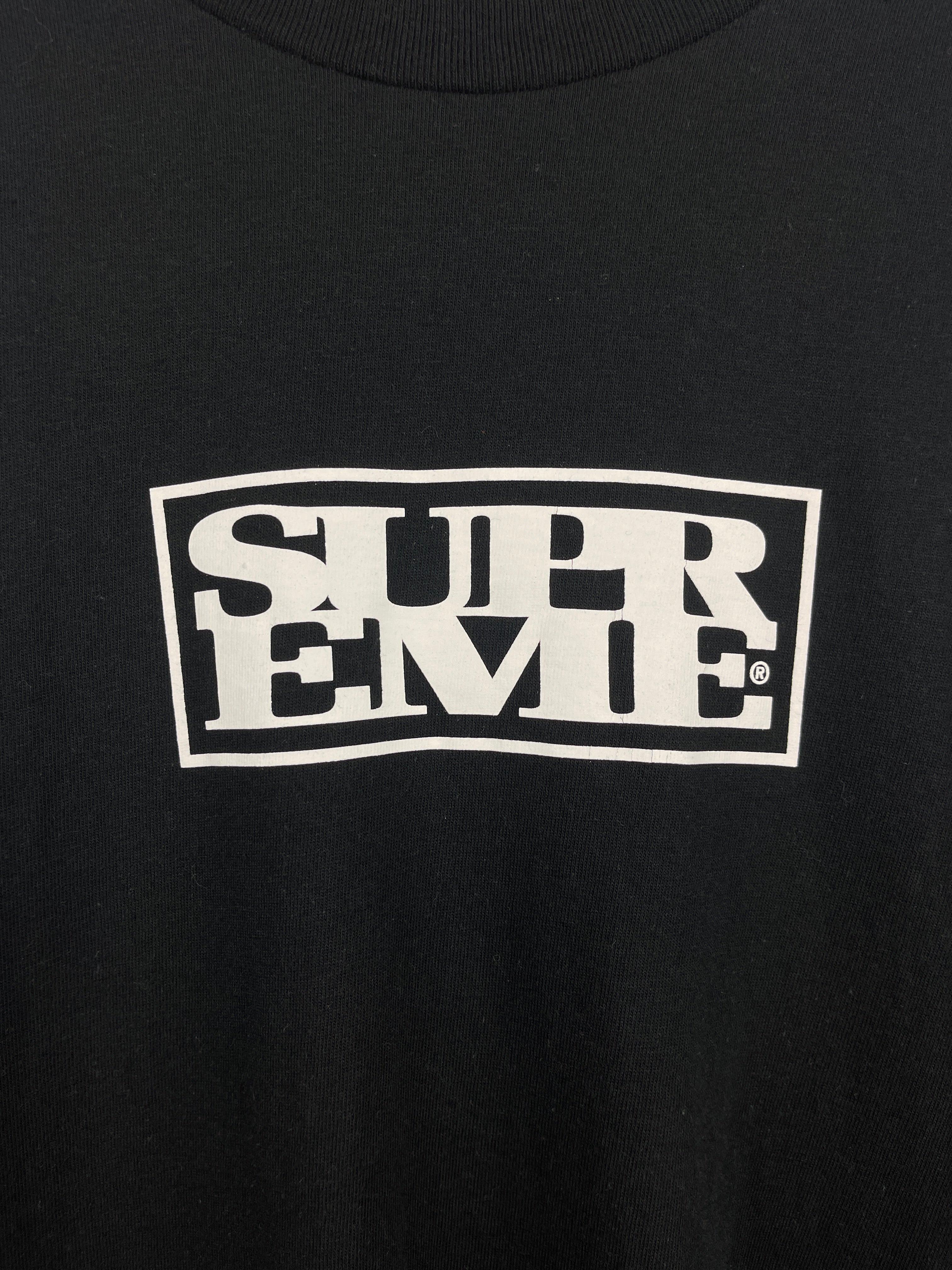 Supreme FW24 Connect Black Tee - Image 3