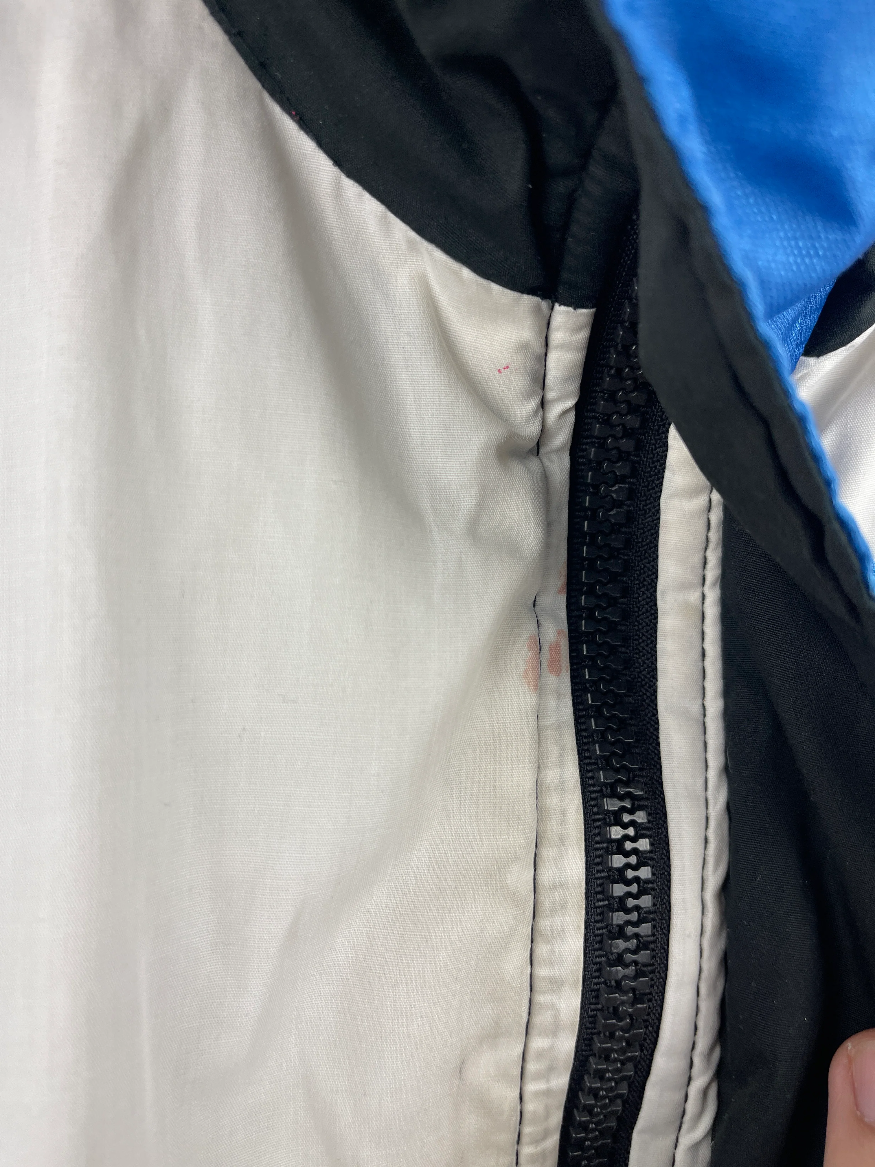 Vintage 90s NBA Pro Player Orlando Magic Spellout Black Insulated Jacket - Image 11
