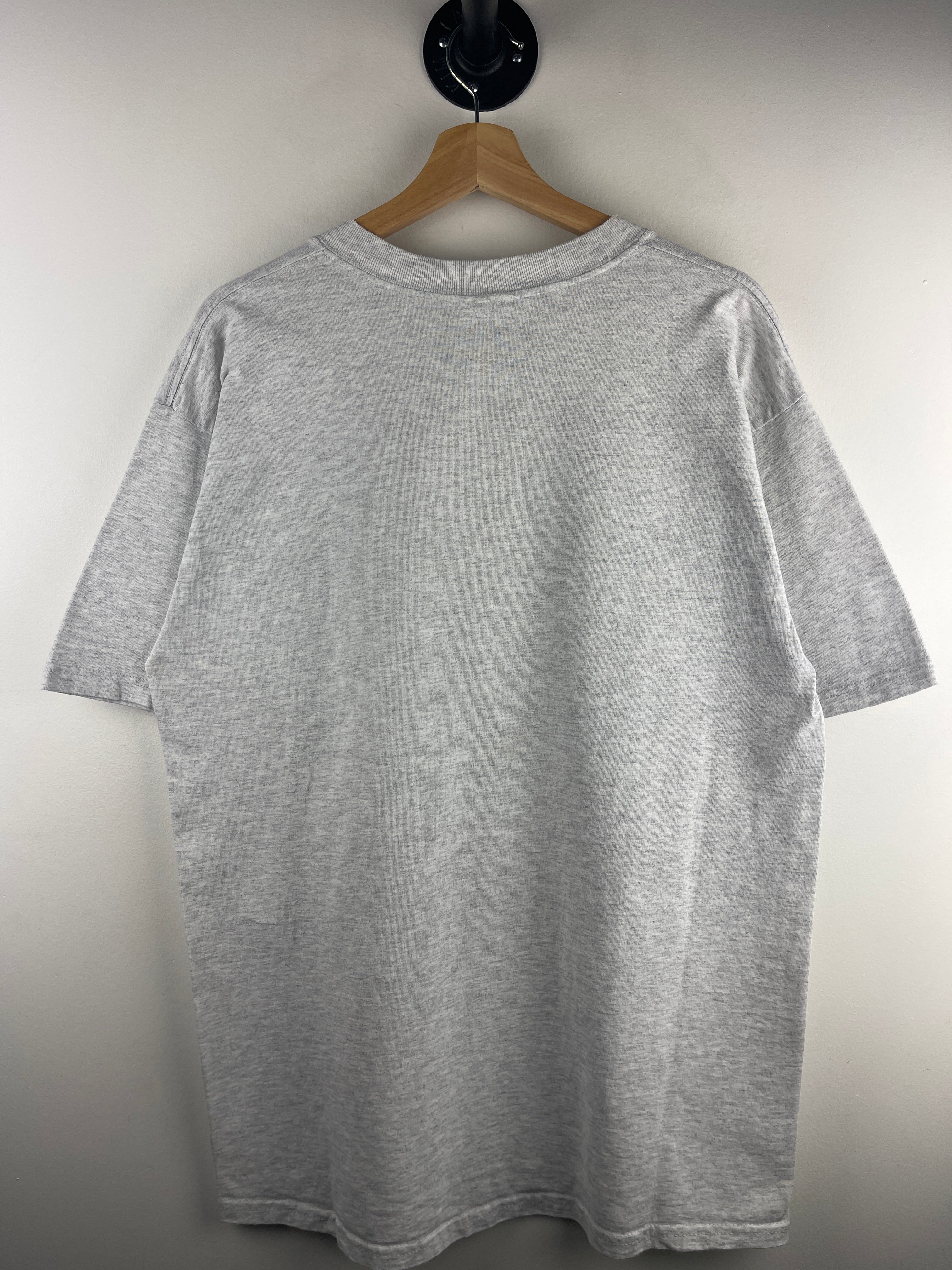 Vintage 90s Sun N Fun Planes Lakeland Florida Grey Tee - Image 2
