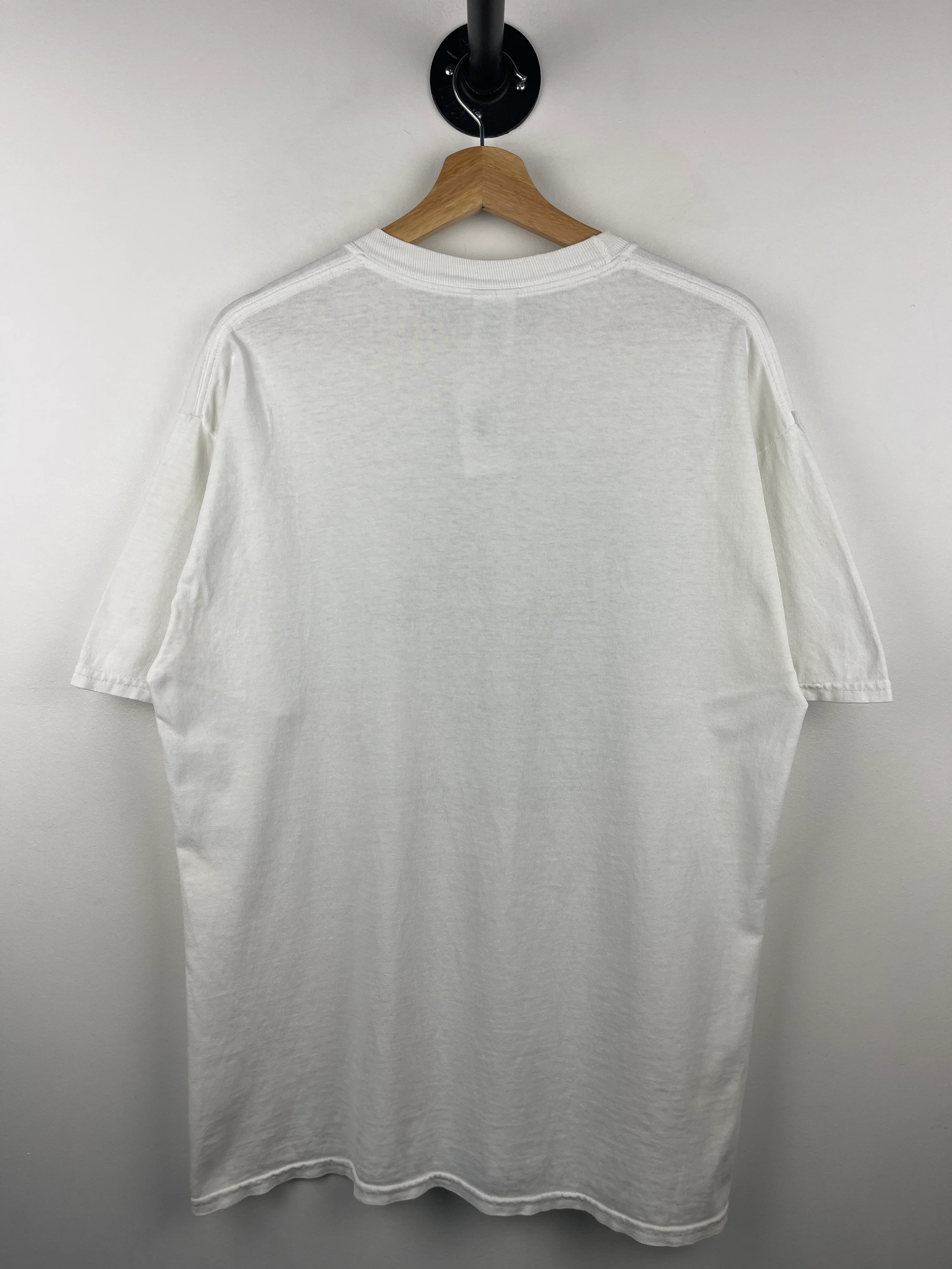 Vintage Jesus Read Between The Lines White Tee - Image 2