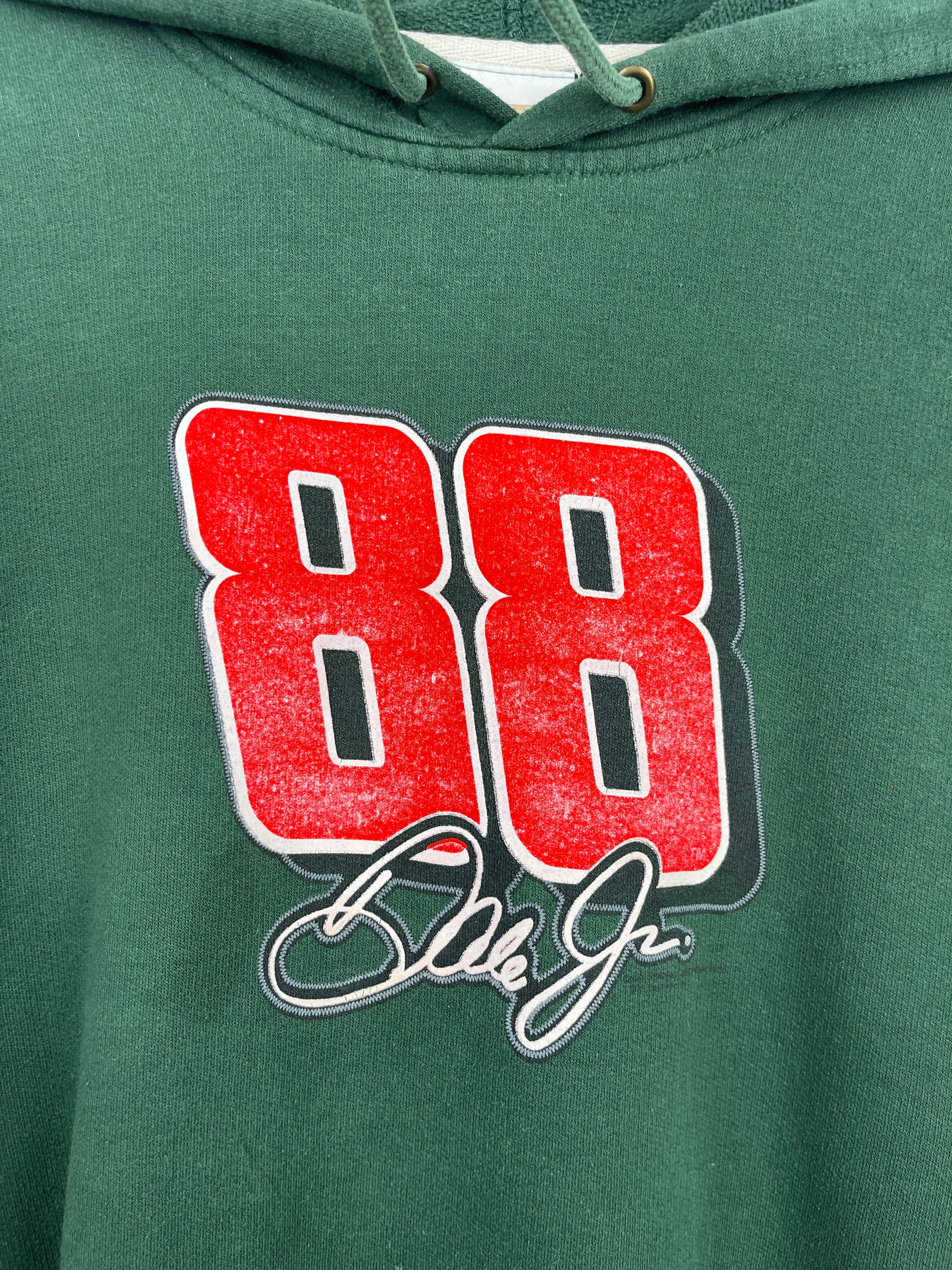 Vintage Nascar Chase Dale Jr Amp Green Hoodie - Image 3