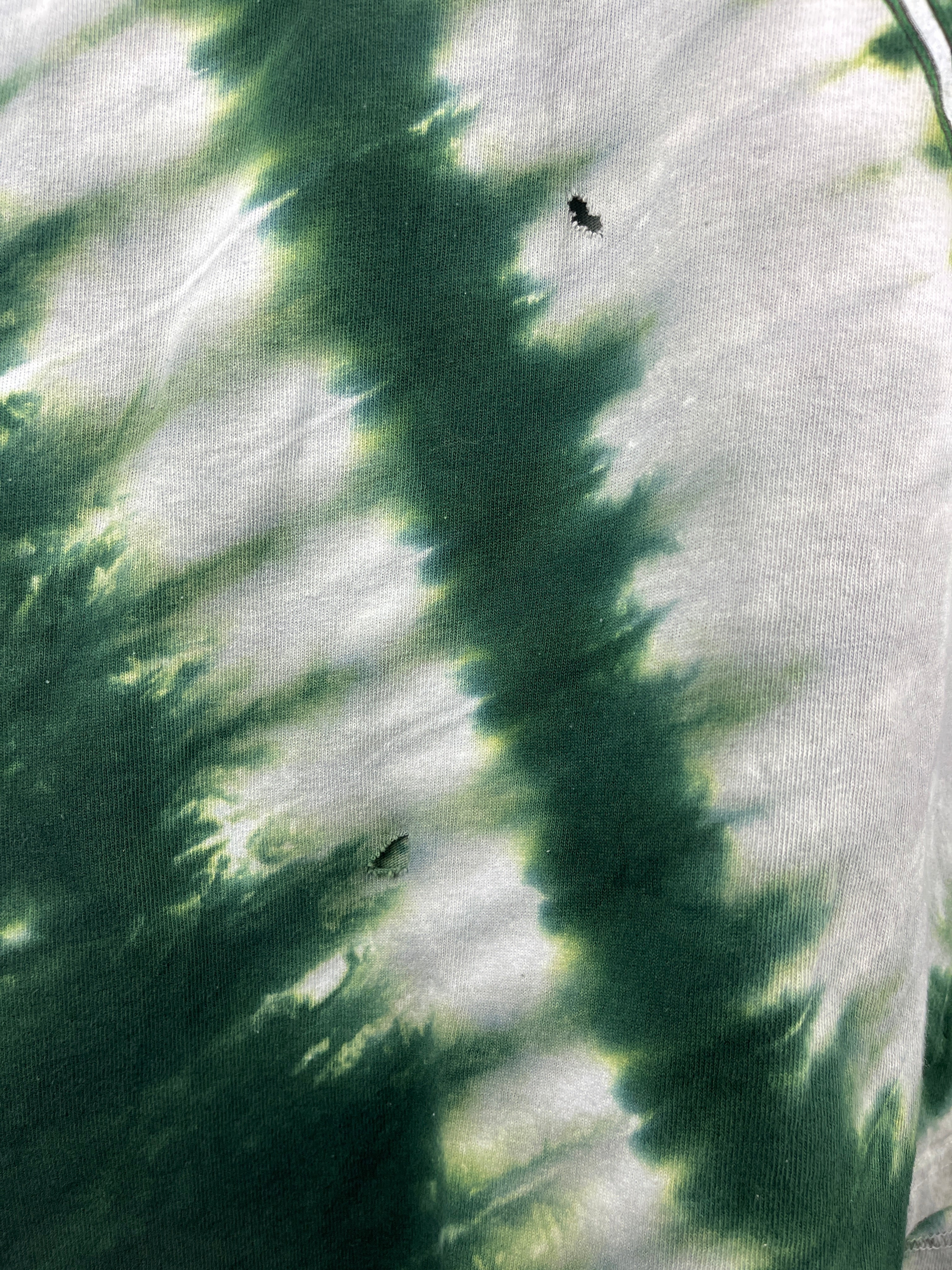 Vintage NFL Majestic New York Jets Tie Dye All Over Print Tee - Image 5