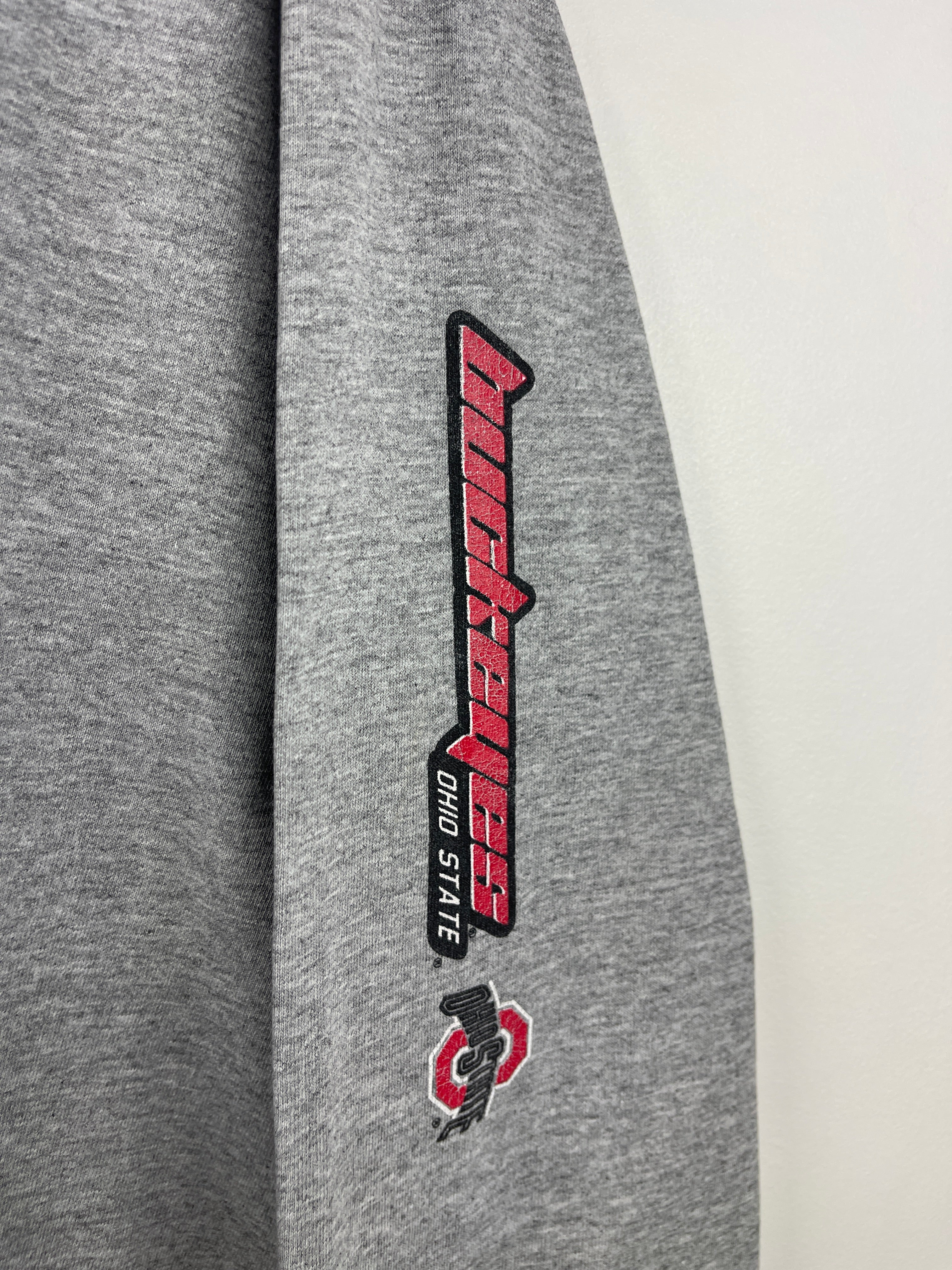 Vintage Ohio State Buckeyes Grey Long Sleeve - Image 4