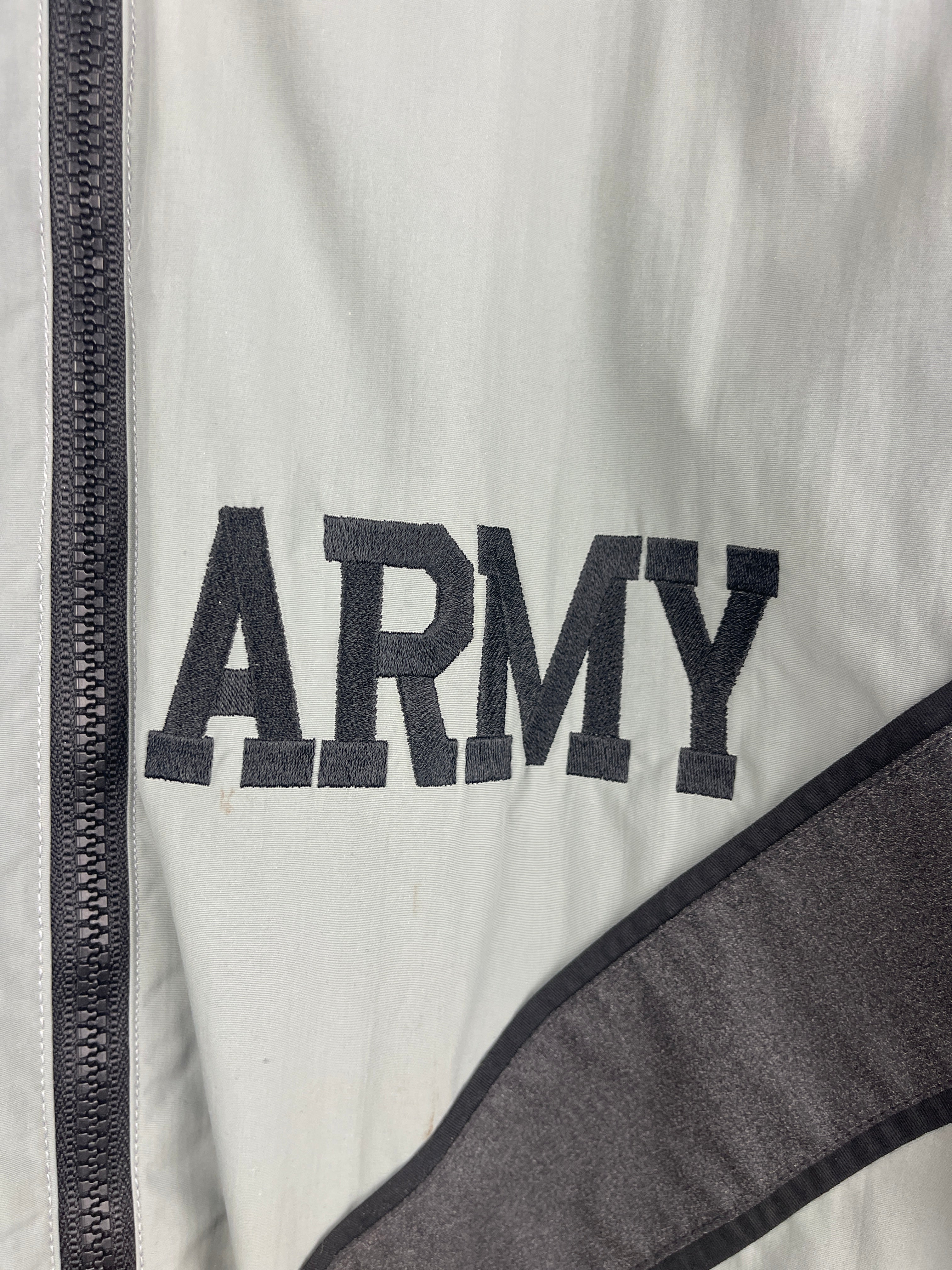 Vintage US Army Reflective Grey Windbreaker - Image 3